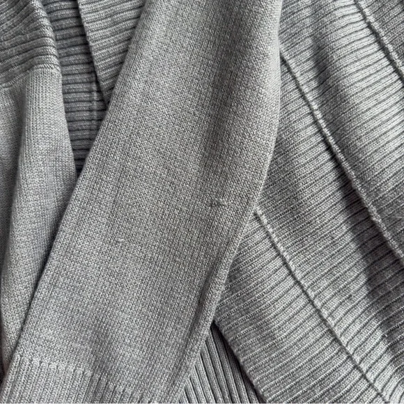 Lululemon Transformation Wrap Sweater Gray Size 2 - Picture 4 of 5